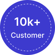 10k+ Customers Badge