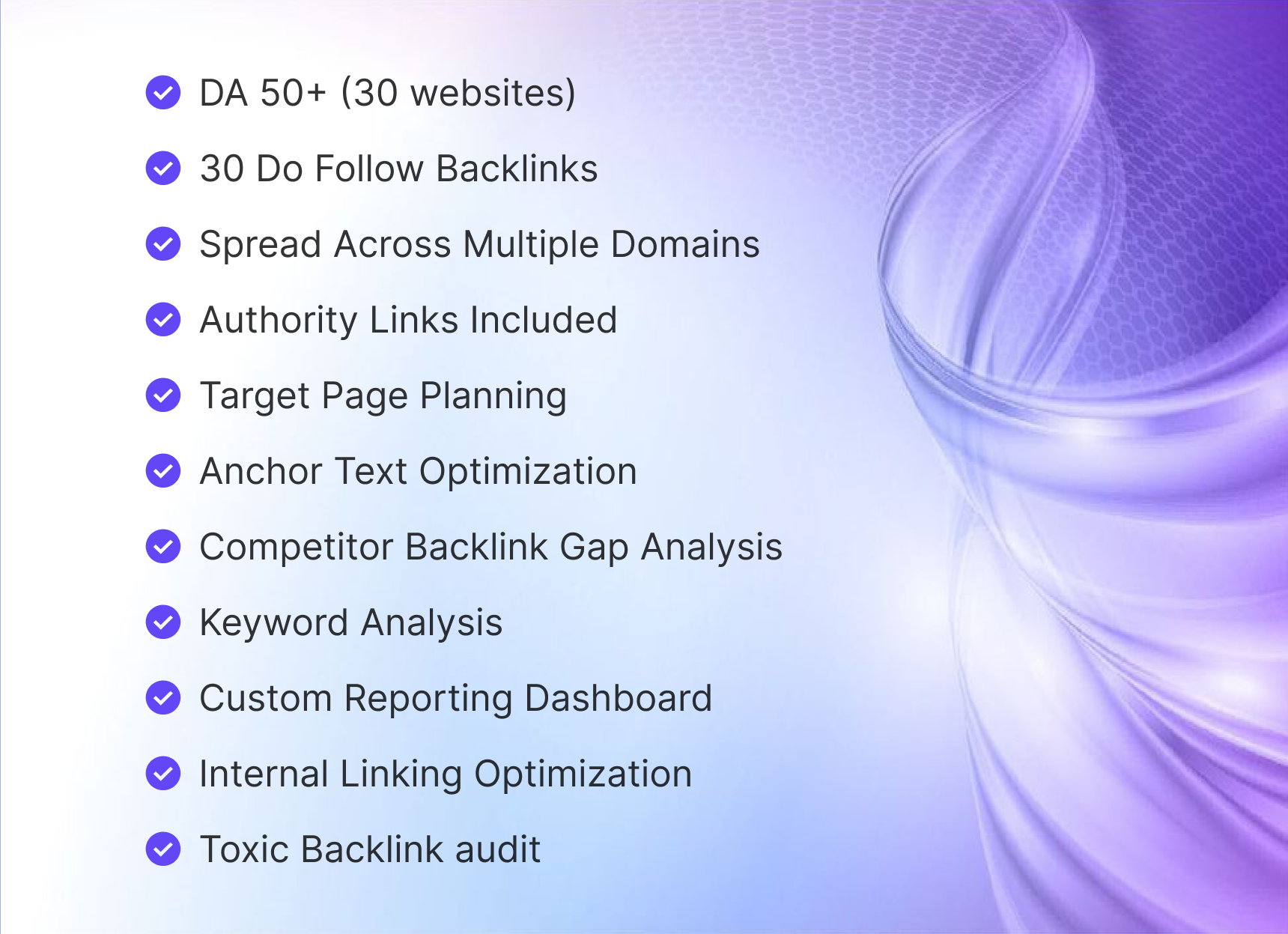 Advanced DA 50+ Link Insertion Package cover image