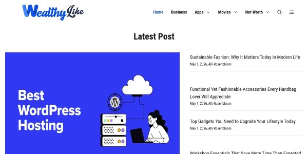 Link Placement On Wealthylike.com
