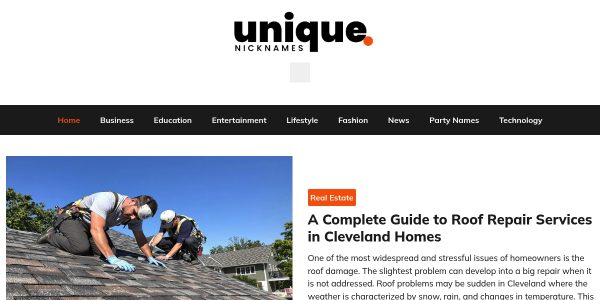 Guest Posting On Uniquenicknames.com