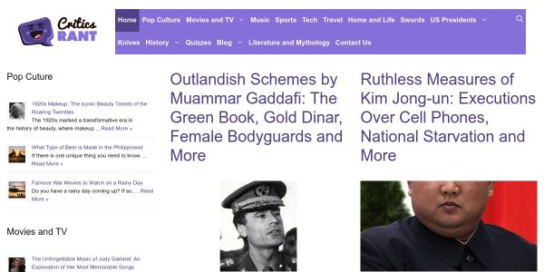 Guest Posting On Criticsrant.com