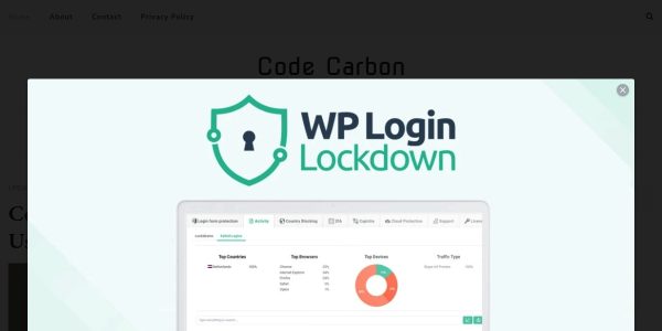 Link Placement On Codecarbon.com