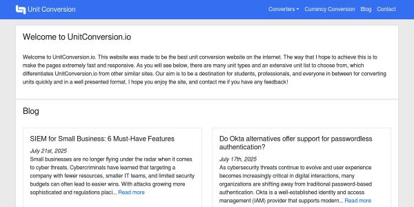 Link Placement On Unitconversion.io