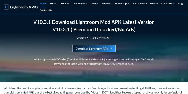 Link Placement On Lightroomapks.org