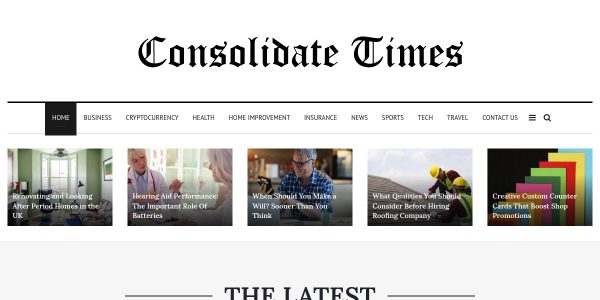 Link Placement On Consolidatetimes.com