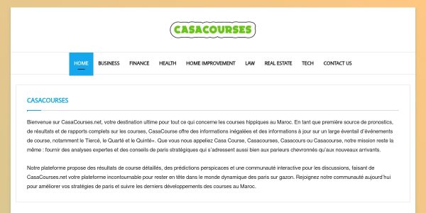 Link Placement On Casacourses.net