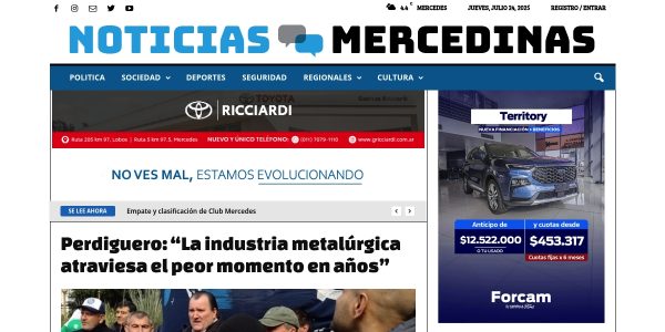 Link Placement On Noticiasmercedinas.com