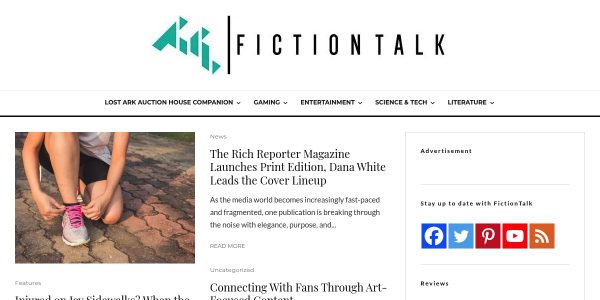 Link Placement On Fictiontalk.com