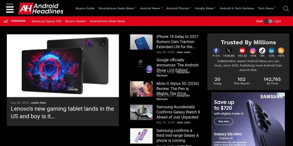 Guest Posting On Androidheadlines.com