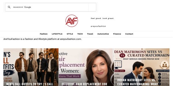 Guest Posting On Areyoufashion.com