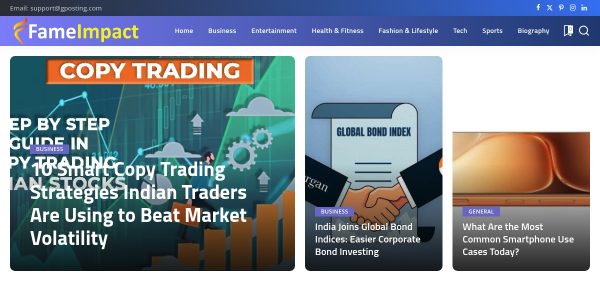 Link Placement On Fameimpact.com