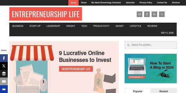 Guest Posting On Entrepreneurshiplife.com