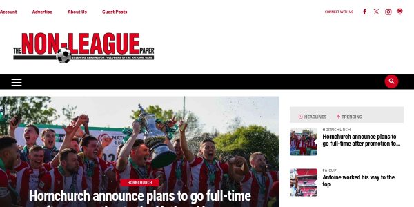 Guest Posting On Thenonleaguefootballpaper.com