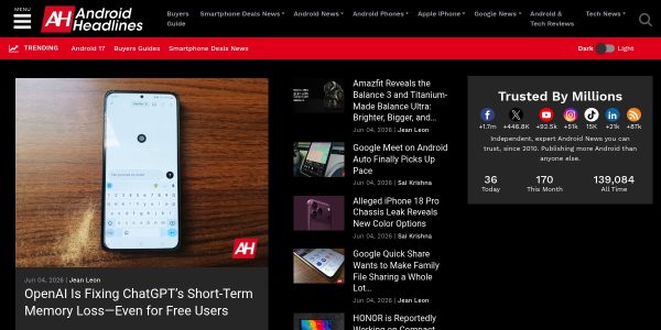 Guest Posting On Androidheadlines.com