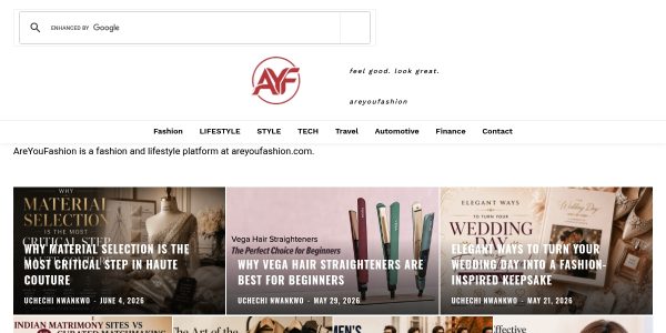 Guest Posting On Areyoufashion.com