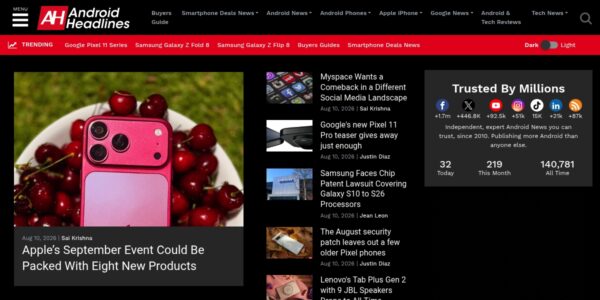 Guest Posting On Androidheadlines.com
