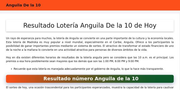 Link Placement On Anguiladela10.com