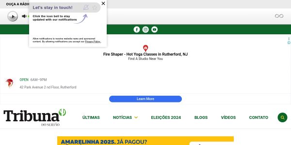 Link Placement On Tribunadosertao.com.br