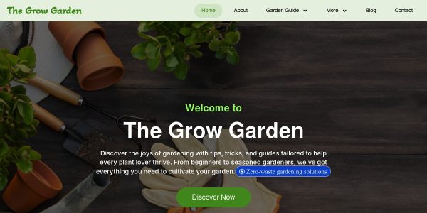 Link Placement On Thegrowgarden.com