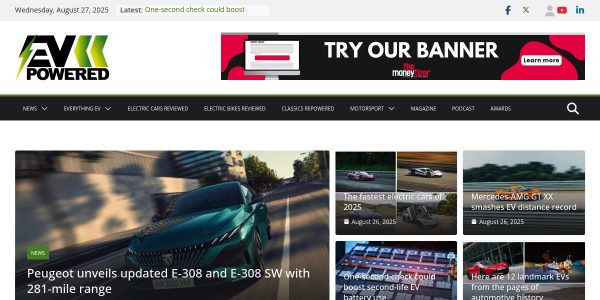 Link Placement On Evpowered.co.uk