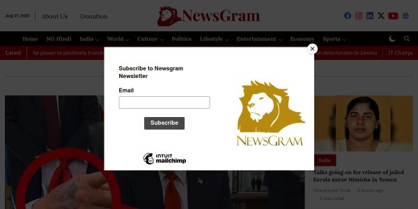 Link Placement On Newsgram.com