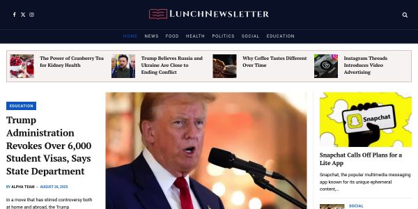 Guest Posting On Lunchnewsletter.com