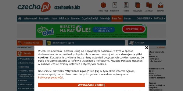 Link Placement On Czechowice.biz