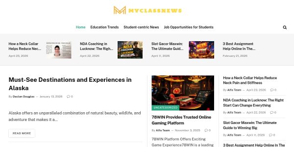 Link Placement On Myclassnews.com