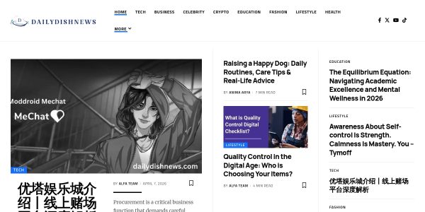 Link Placement On Dailydishnews.com