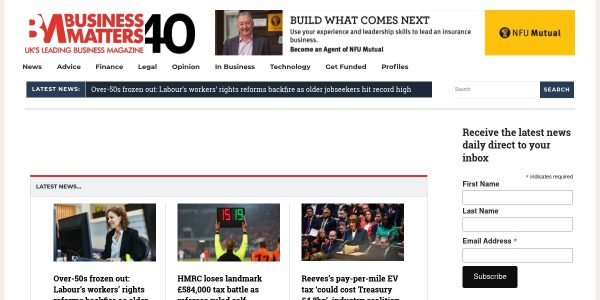 Link Placement On Bmmagazine.co.uk
