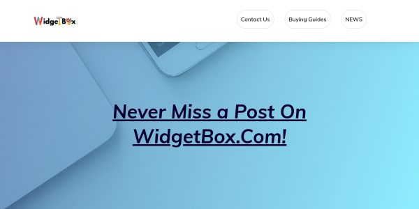 Link Placement On Widgetbox.com