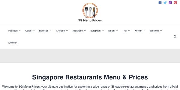 Guest Posting On Sgmenuprices.com
