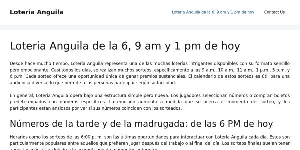 Guest Posting On Loteriaanguiladela.com