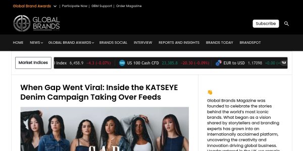 Link Placement On Globalbrandsmagazine.com