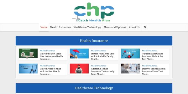 Link Placement On Catchhealthplan.com