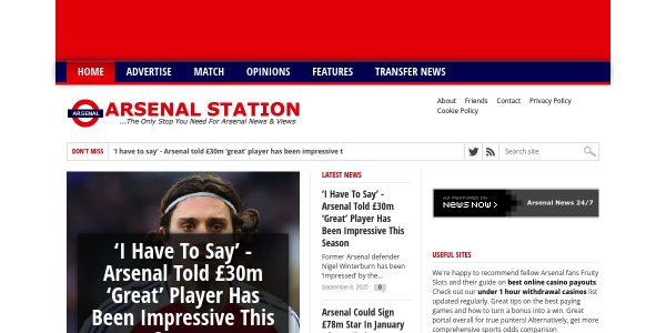 Link Placement On Arsenalstation.com