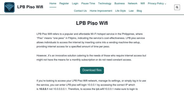 Link Placement On lpbpiso.com