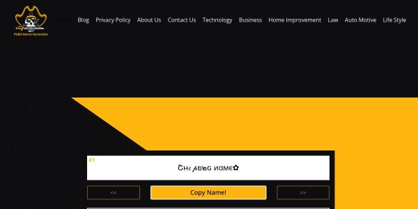 Link Placement On Thepubgnamegenerator.com