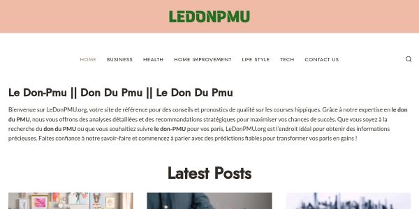 Link Placement On Ledonpmu.org