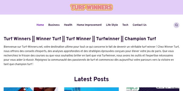 Link Placement On Turf-winners.net