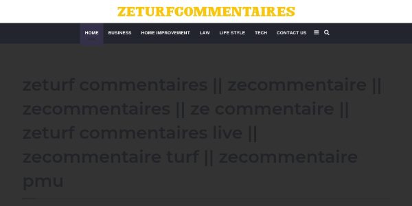 Link Placement On Zeturf-commentaires.com