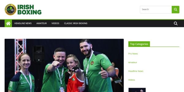 Link Placement On Irish-boxing.com