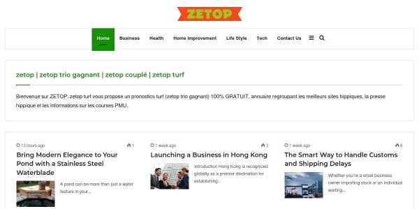 Link Placement On Zetop.org