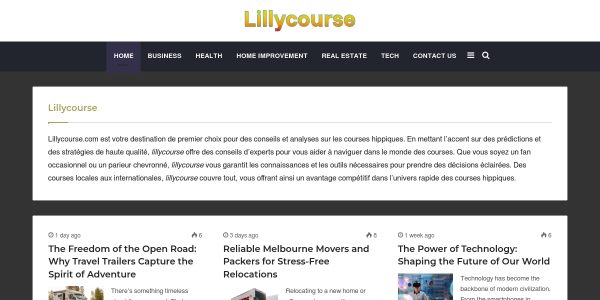 Link Placement On lillycourse.com