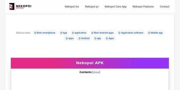 Link Placement On Thenekopoiapk.com