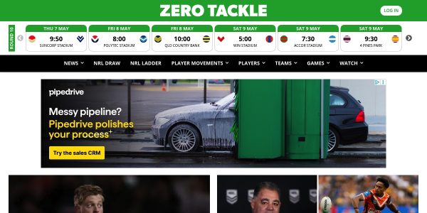 Link Placement On Zerotackle.com