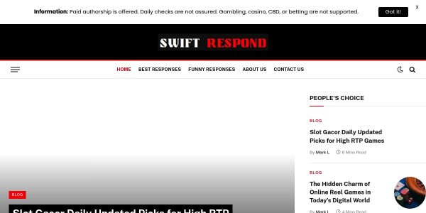 Guest Posting On Swiftrespond.com