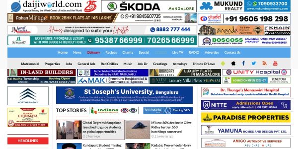 Link Placement On Daijiworld.com