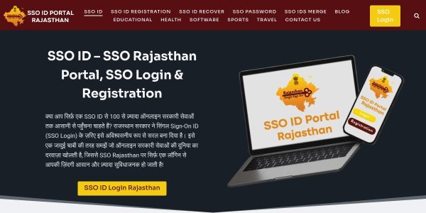 Link Placement On Ssoidportalrajasthans.in