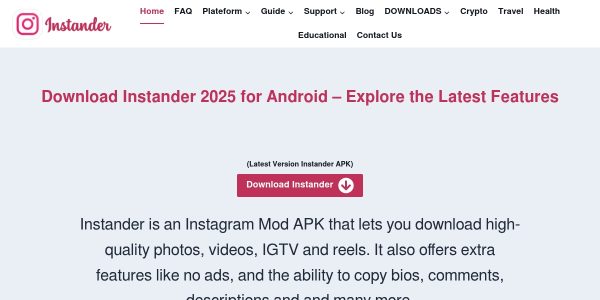 Link Placement On Instander-official.com